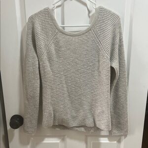 Aerie Light Gray Women's Crew Neck Sweater